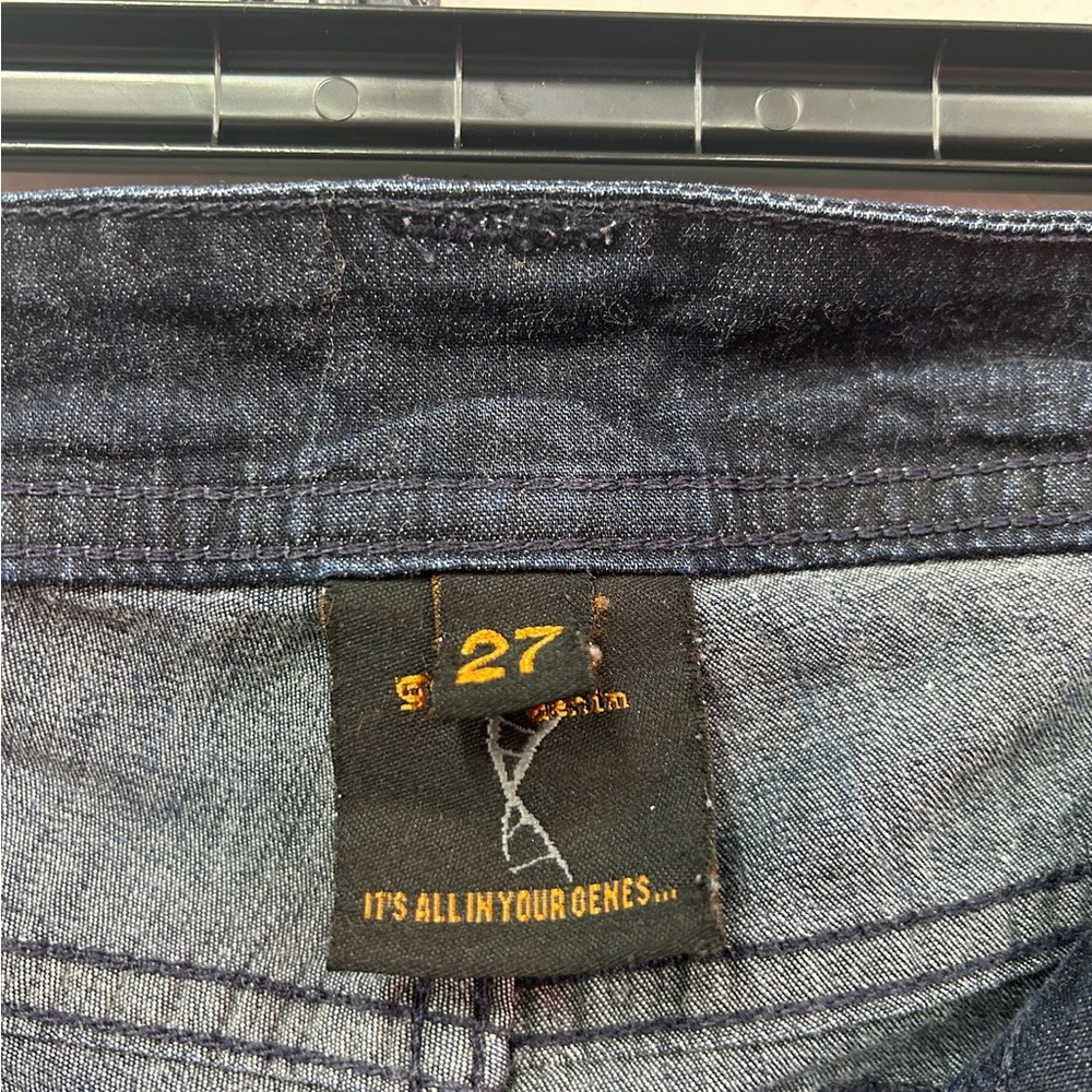 Genetic Denim Dark Blue Women's Jeans Size 27 - Picture 4 of 4